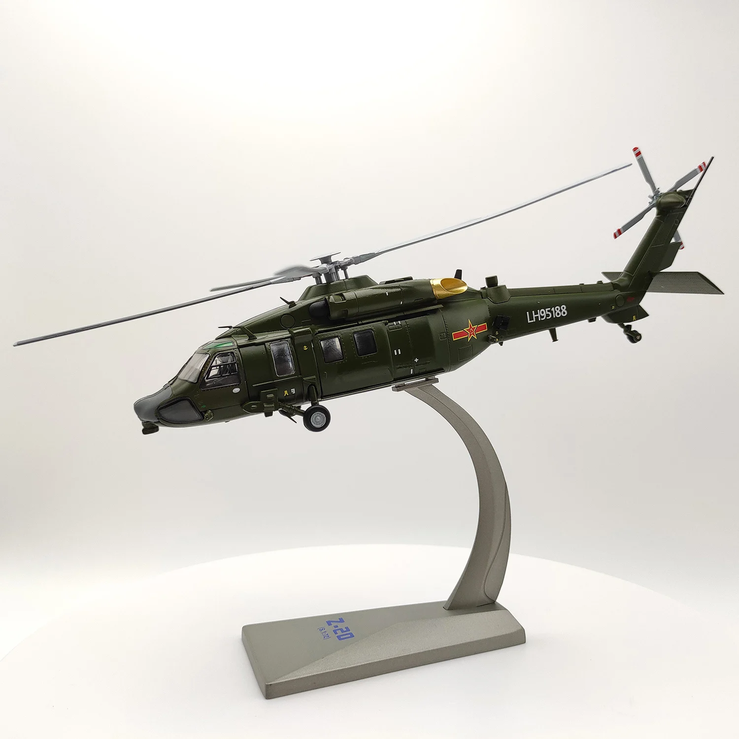 Rc Helicopter Hobby Grade - Diecast 1:72 Scale Z-20 LH95188 Tactical