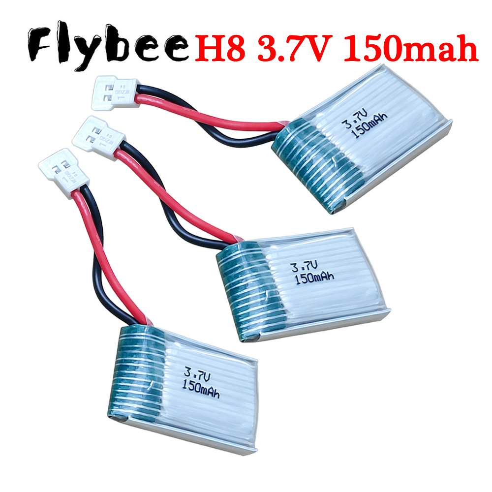Hobby Rc Quadcopters & Multirotors - XH2.54 Plug, 3.7V 150mAh 651723 Lipo