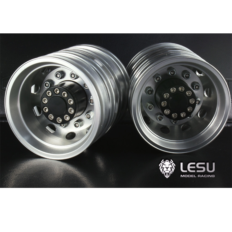 Rc Excavator Hydraulic - LESU1/14 Truck Rear Wheel Aluminum Alloy