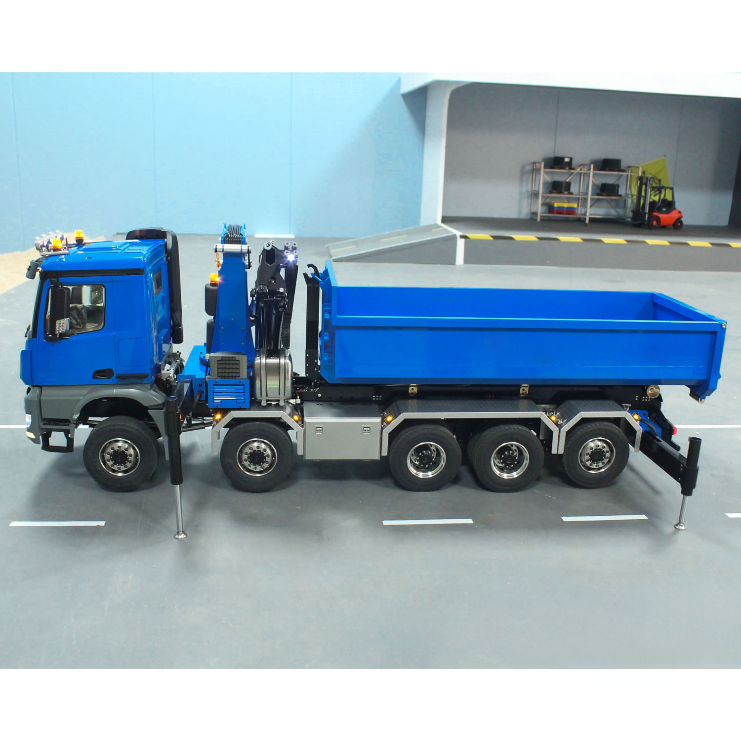 10x10 RC 1/14 Hydraulic Metal  - Rc Hobby Dump Truck 评论和价格