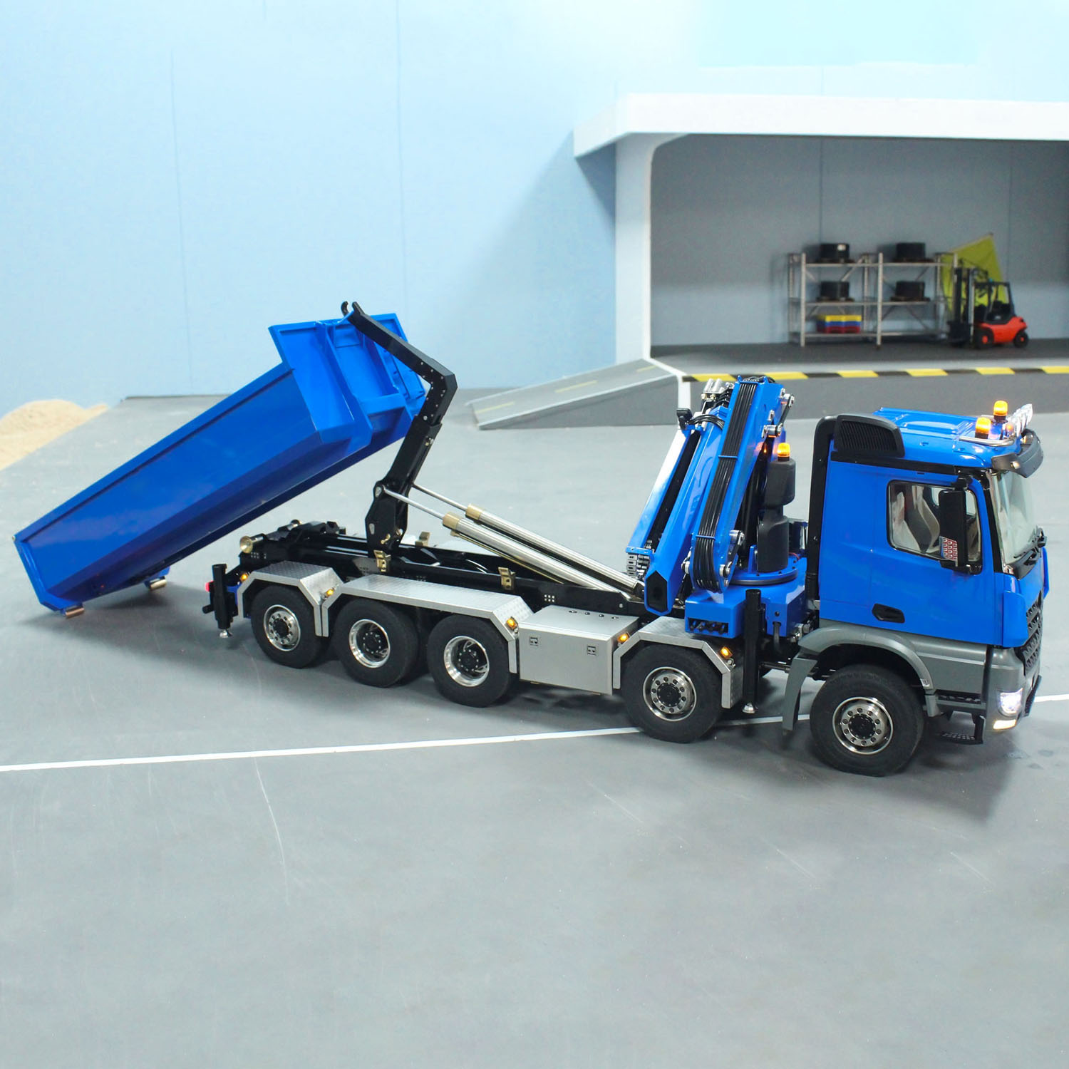 10x10 RC 1/14 Hydraulic Metal  - Rc Hobby Dump Truck 评论和价格