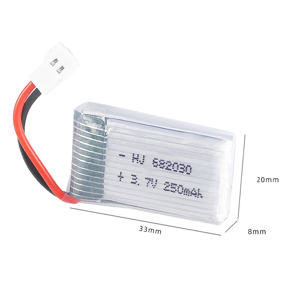 4/5/10pcs High Rate 3.7V 250mA - Rc Hobby Parts 评论和价格