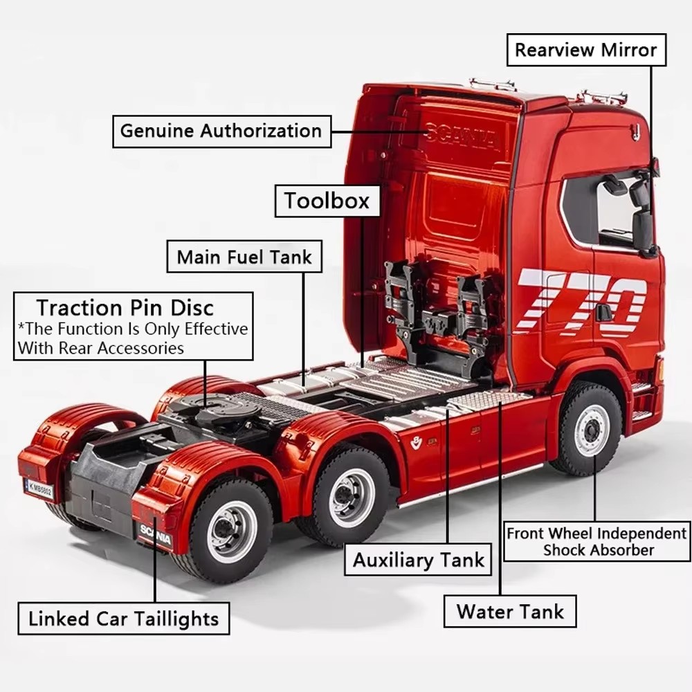 RC Semi Trailer Truck 1:18 wit - Hobby Rc Van 评论和价格