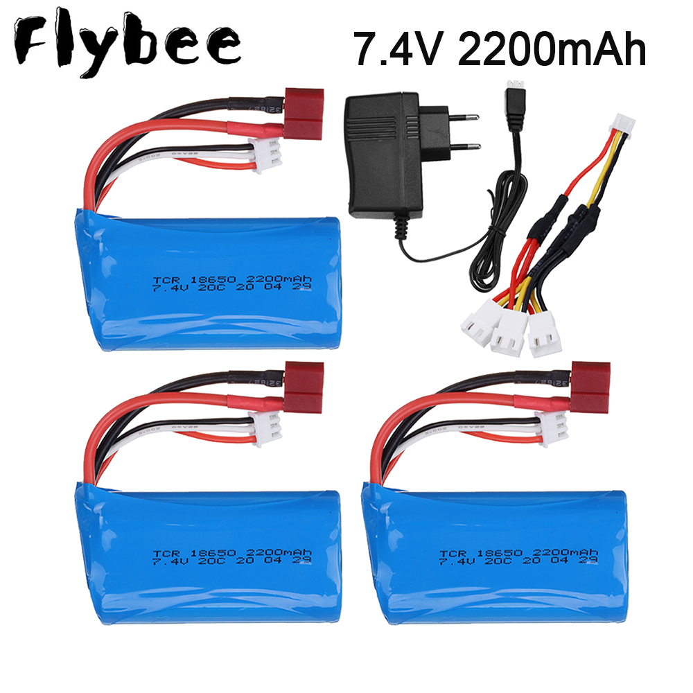 7.4V 2200mAh 18650 Lipo Batery - Rc Hobby Parts 评论和价格