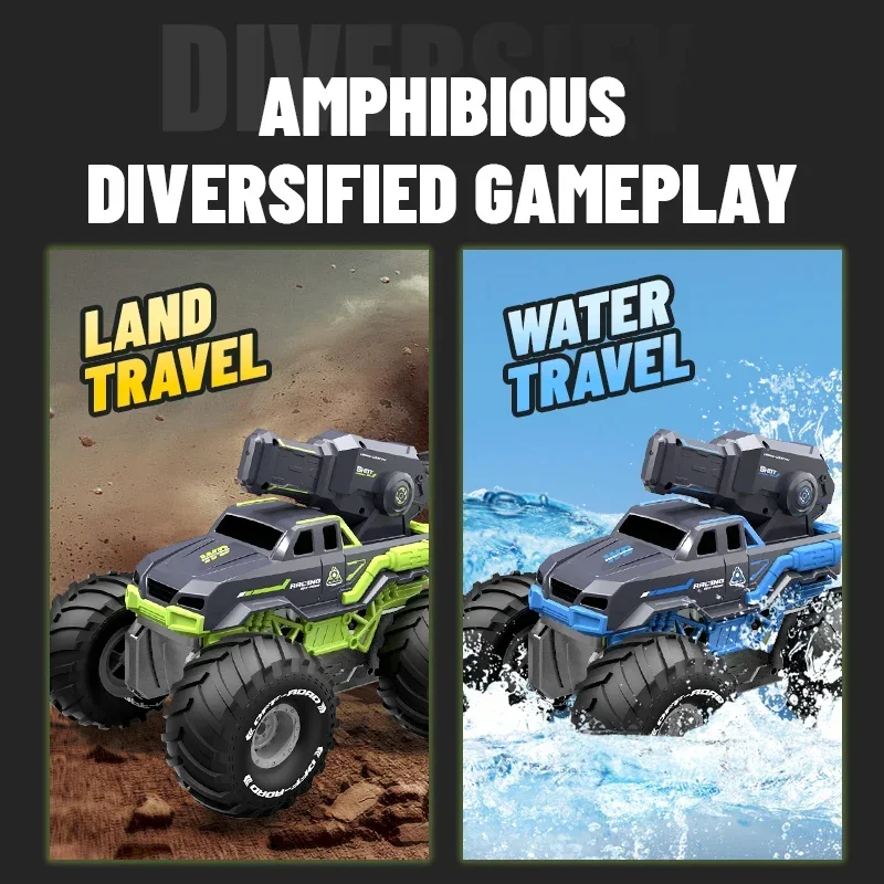 Amphibious Rc Car 2 Control Mo - Rc Hobby Dump Truck 评论和价格