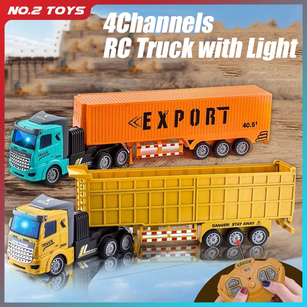 1/48 RC Container Truck Toy Ki - Hobby Rc Van 评论和价格