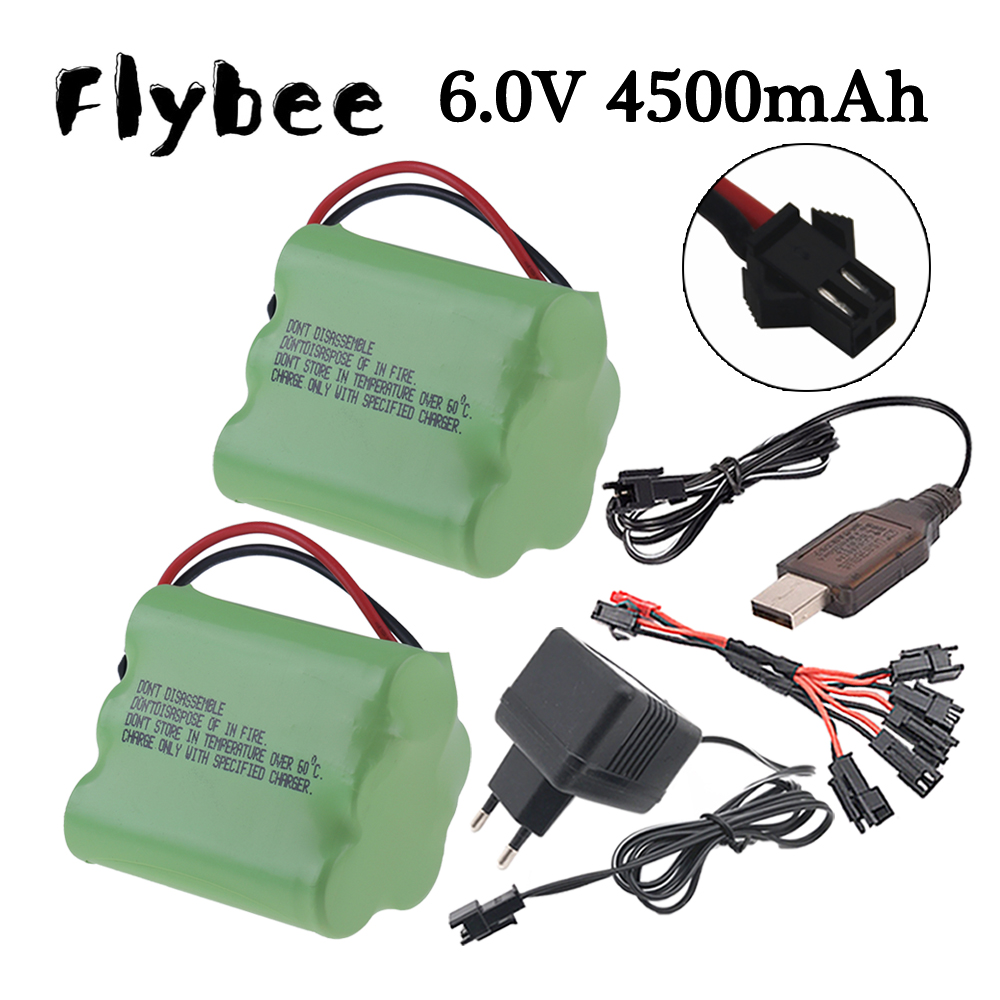 6v 4500mAh Ni-MH Battery SM Pl - Rc Hobby Parts 评论和价格