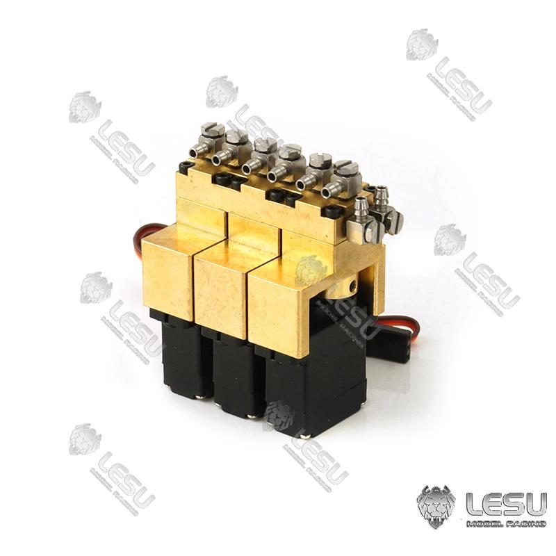 LESU hydraulic model 1-7 way m - Rc Excavator Hydraulic 评论和价格