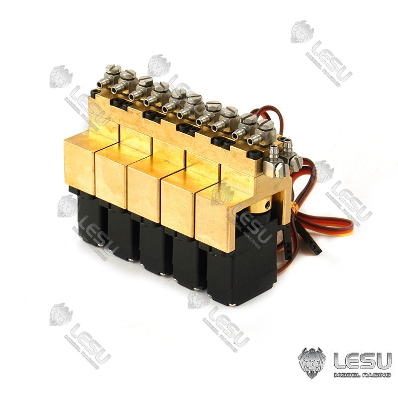 LESU hydraulic model 1-7 way m - Rc Excavator Hydraulic 评论和价格