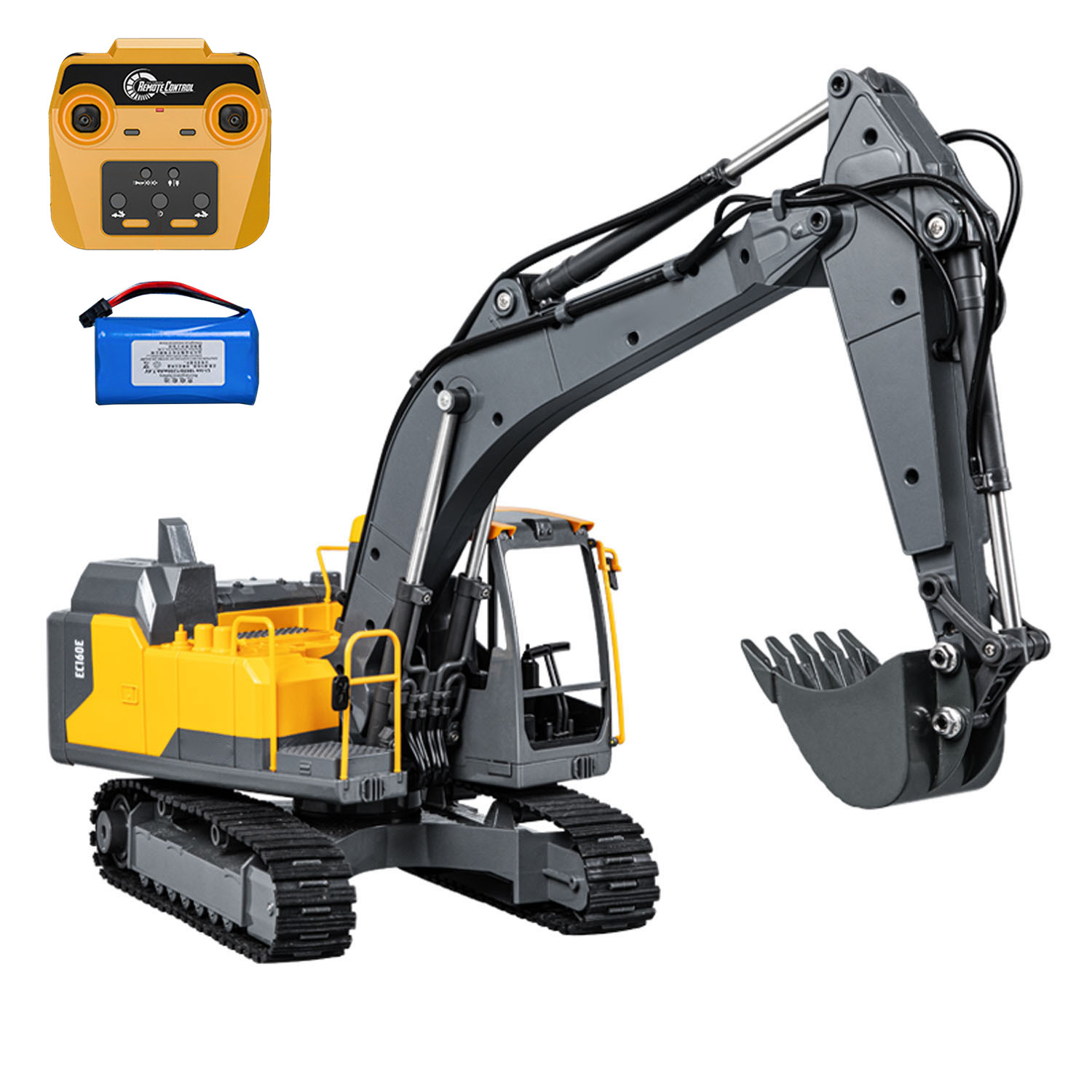 1/16 DoubleE E598 003 Electric - Rc Excavator Hydraulic 评论和价格