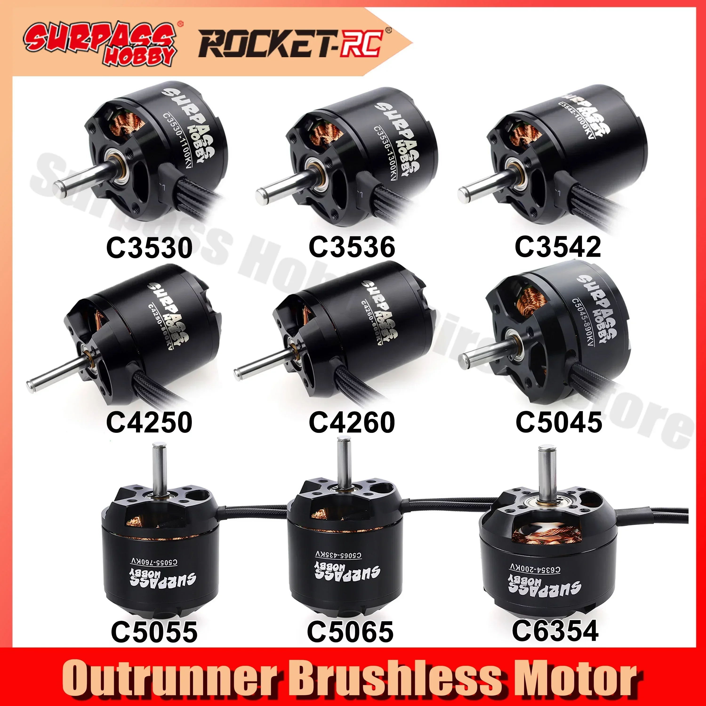 Surpass Hobby 2822 2830 3530 3 - Hobby Rc Quadcopters & Multirotors 评论和价格