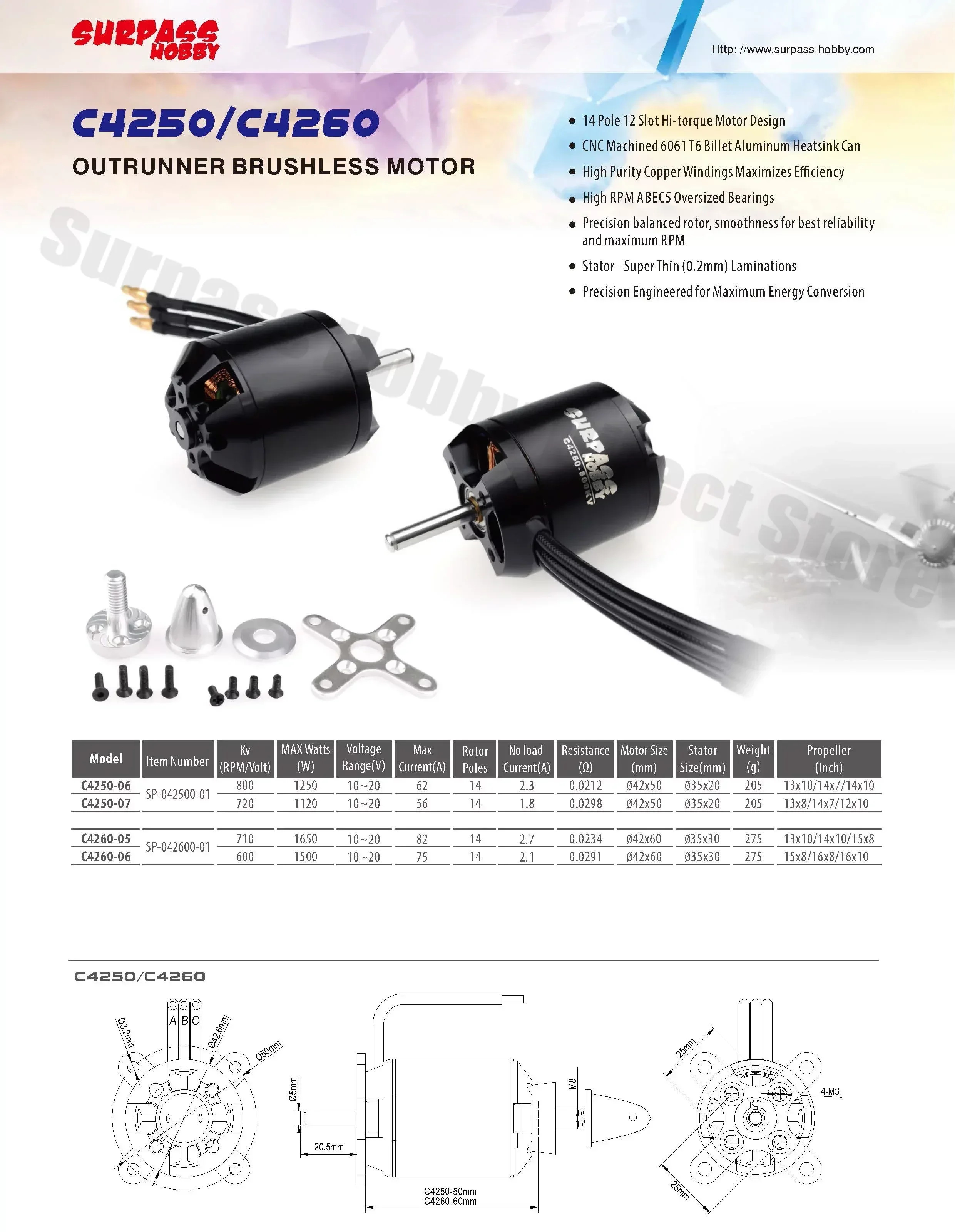Surpass Hobby 2822 2830 3530 3 - Hobby Rc Quadcopters & Multirotors 评论和价格