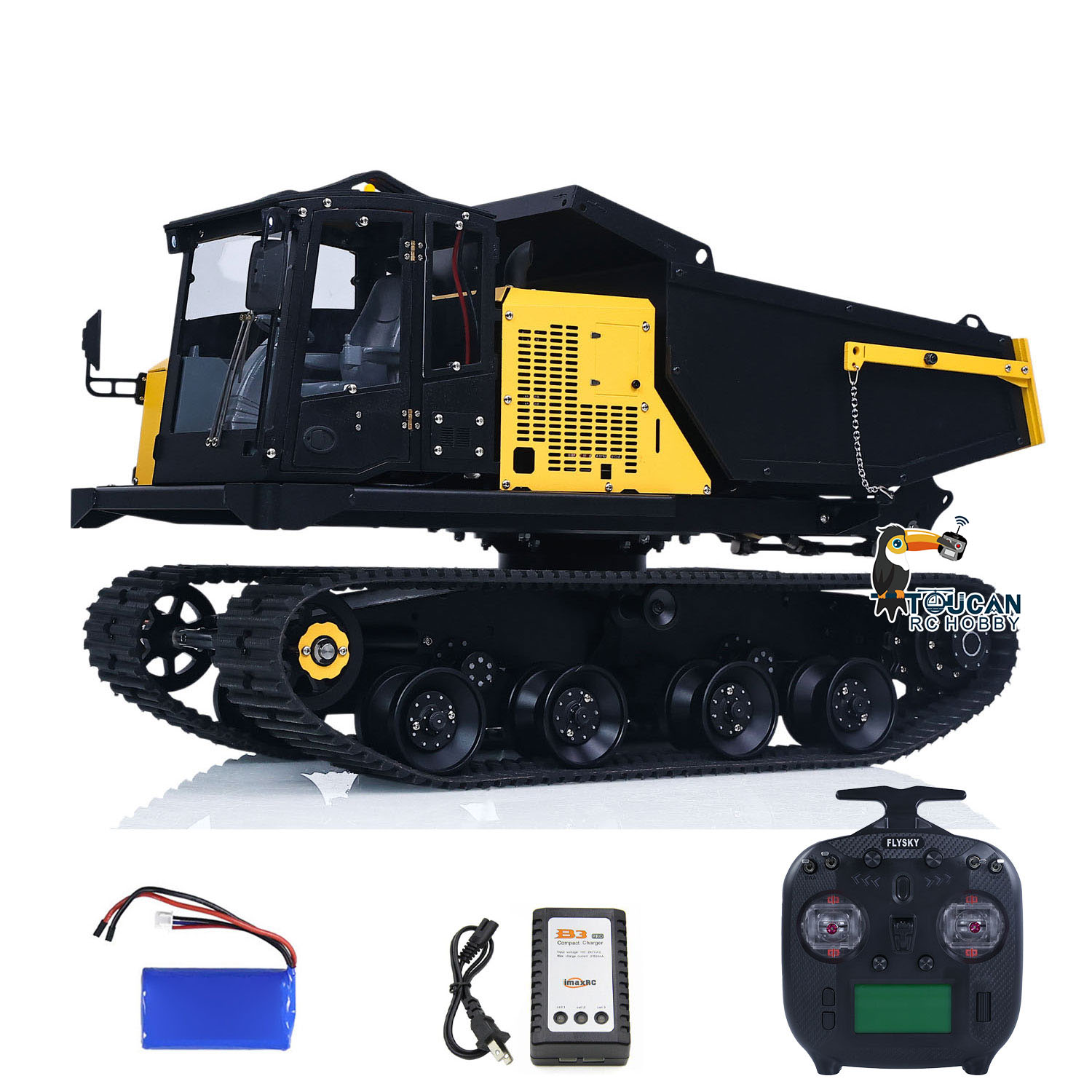 WKLC 1/14 Metal Hydraulic RC D - Rc Hobby Dump Truck 评论和价格