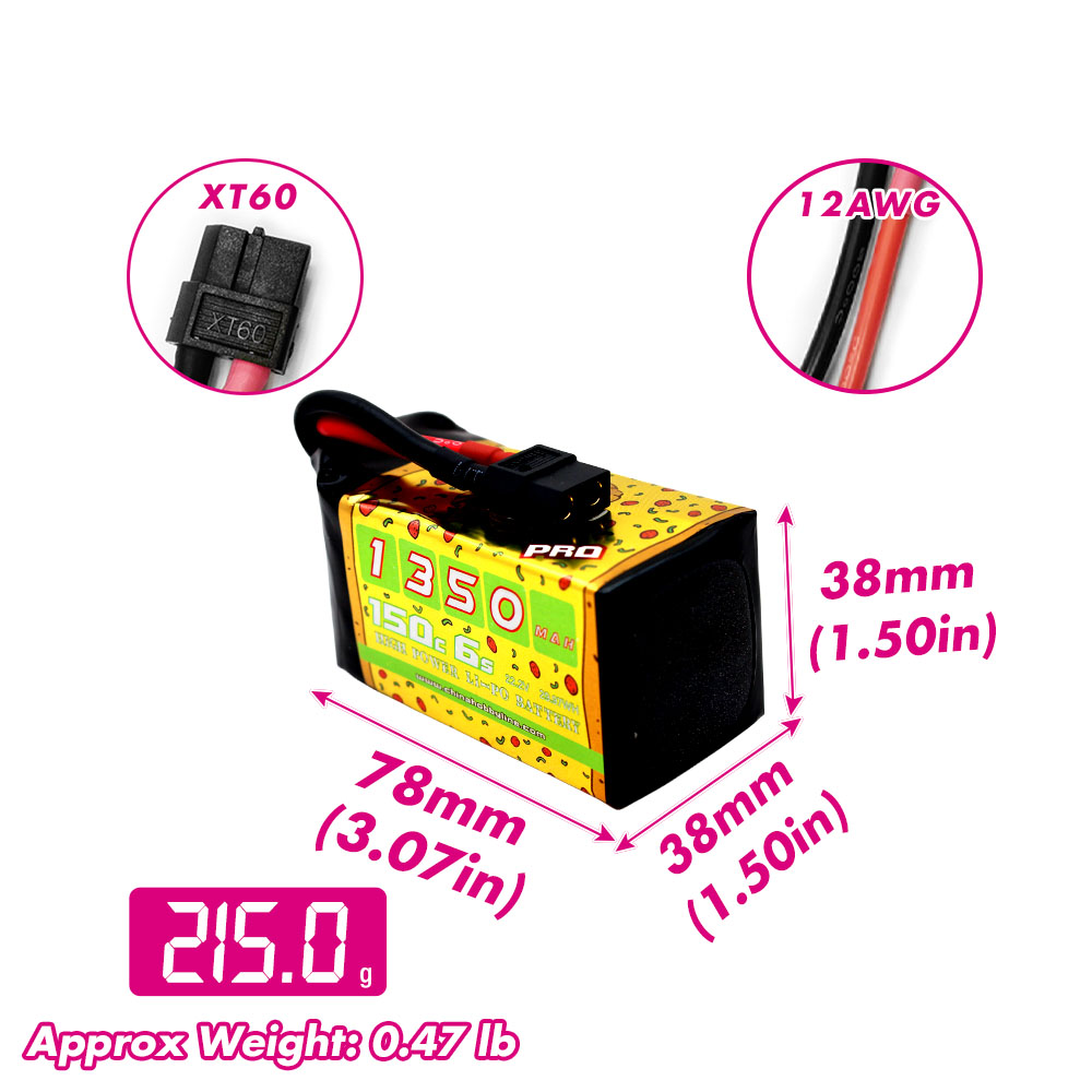 2PCS CNHL 6S 22.2V Lipo Batter - Hobby Rc Quadcopters & Multirotors 评论和价格