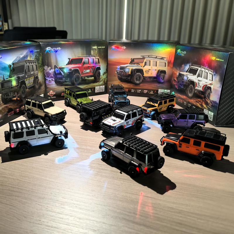 HuangBo 1:43 Scale 4WD RC Rock - Rc Hobby Dump Truck 评论和价格