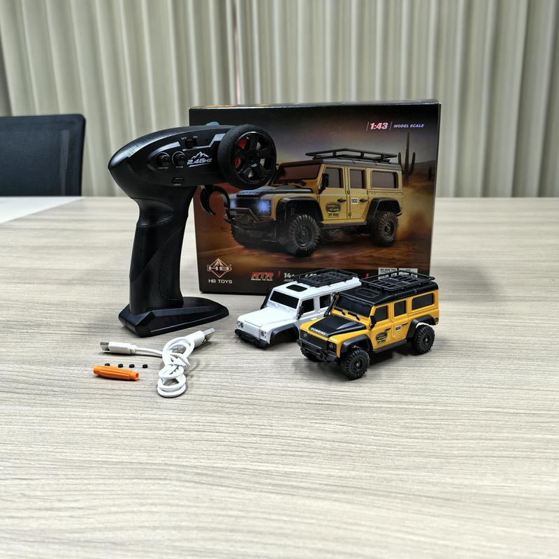 HuangBo 1:43 Scale 4WD RC Rock - Rc Hobby Dump Truck 评论和价格