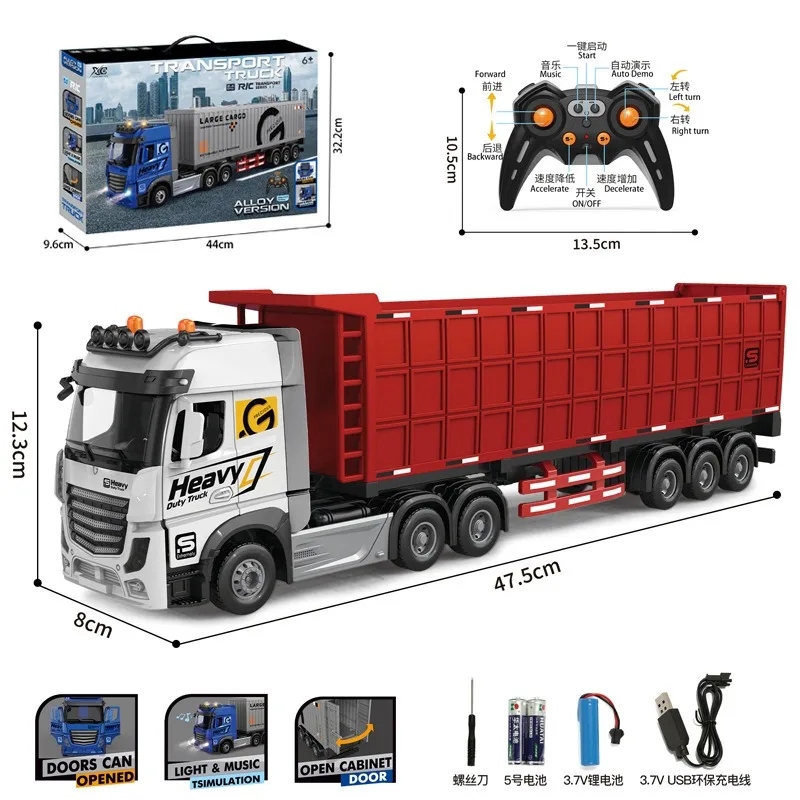 RC Car Big RC Container Truck  - Hobby Rc Van 评论和价格