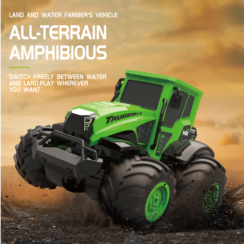 1:14 Scale Amphibious RC Car F - Rc Hobby Dump Truck 评论和价格