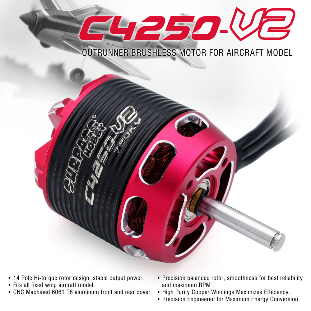 SURPASS HOBBY C4240 750KV/850K - Rc Hobby Online 评论和价格