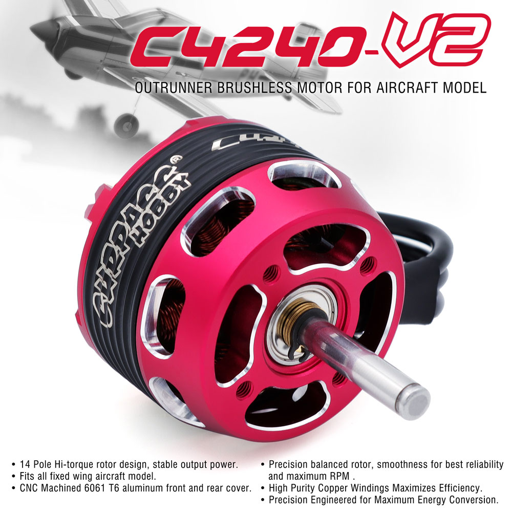 SURPASS HOBBY C4240 750KV/850K - Rc Hobby Online 评论和价格