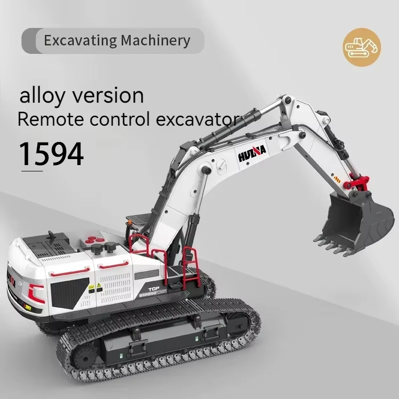 Huiner 1594 1/14 2.4GHz RC Sim - Rc Excavator Hydraulic 评论和价格