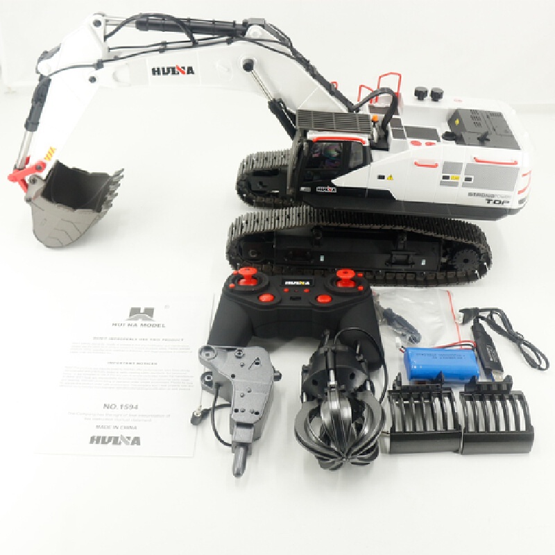 Huiner 1594 1/14 2.4GHz RC Sim - Rc Excavator Hydraulic 评论和价格