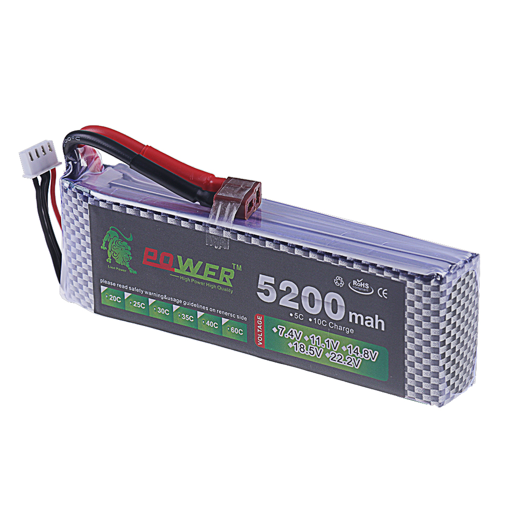 3S Lipo Battery 11.1V 5200mah  - Hobby Rc Quadcopters & Multirotors 评论和价格